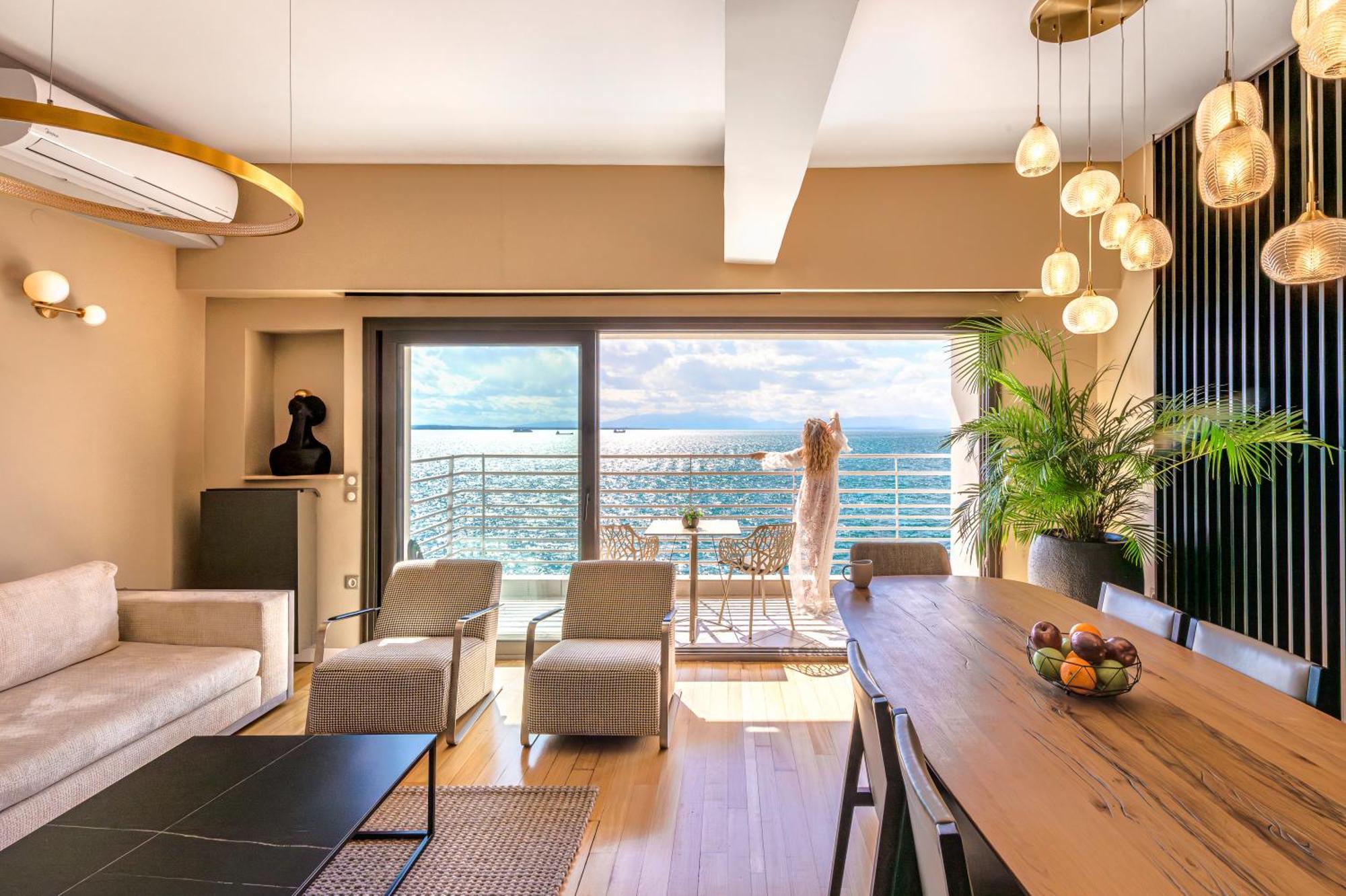 Iconic Salonica Suite Seafront Exteriör bild